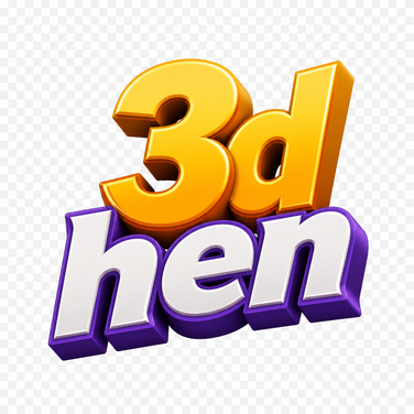 3d hen